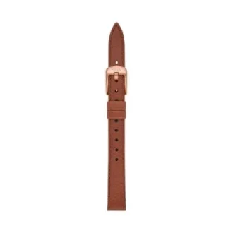 12 mm mittelbraunes LiteHide™-Lederarmband