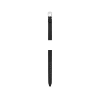 12 mm schwarzes LiteHide™-Lederarmband