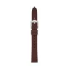14 mm dunkelbraunes LiteHide™-Lederarmband