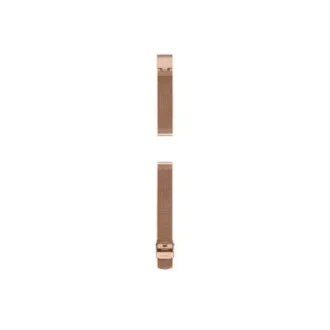 14 mm roségoldfarbenes Edelstahl-Mesh-Armband