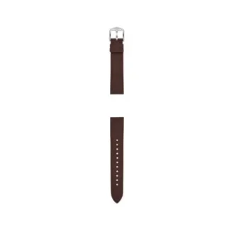 18 mm dunkelbraunes LiteHide™-Lederarmband