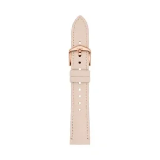 18 mm hellbeiges LiteHide™-Lederarmband