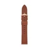 18 mm mittelbraunes LiteHide™-Lederarmband