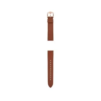 18 mm mittelbraunes LiteHide™-Lederarmband