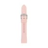 18 mm Silikonarmband in Blush