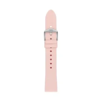 18 mm Silikonarmband in Blush