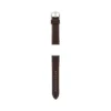 22 mm dunkelbraunes LiteHide™-Lederarmband