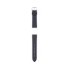 22 mm marineblaues LiteHide™-Lederarmband
