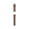 22 mm mittelbraunes LiteHide™-Lederarmband