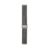 22 mm Rauchfarbenes Edelstahl-Mesh-Armband 22 mm Rauchfarbenes Edelstahl-Mesh-Armband