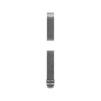 22 mm Rauchfarbenes Edelstahl-Mesh-Armband