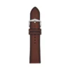 24 mm hellbraunes LiteHide™-Lederarmband