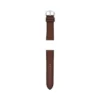 24 mm hellbraunes LiteHide™-Lederarmband