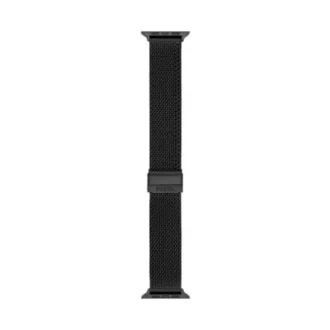 42/44/45/46/49 mm schwarzes Edelstahlarmband für Apple Watch®