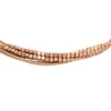 All Stacked Up Armband aus braunem Leder