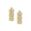 Arden Watch Links Goldfarbene Edelstahl-Ohrringe