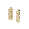 Arden Watch Links Goldfarbene Edelstahl-Ohrringe