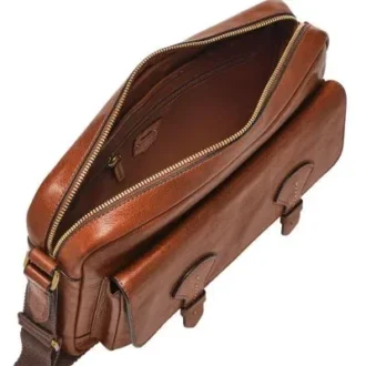Bennett Leder-Kuriertasche