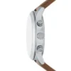 Bennett Multifunktionsuhr aus braunem Leder