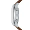 Bennett Multifunktionsuhr aus braunem Leder Bennett Multifunktionsuhr aus braunem Leder
