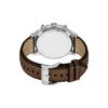 Bennett Multifunktionsuhr aus braunem Leder Bennett Multifunktionsuhr aus braunem Leder