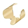 Butterfly Collection Armreif aus goldfarbenem Edelstahl