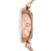 Carlie Mini Automatikuhr aus roségoldfarbenem Edelstahlgeflecht Carlie Mini Automatikuhr aus roségoldfarbenem Edelstahlgeflecht