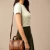 Carlie Mini-Ledertasche