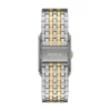Carraway Dreizeigeruhr aus zweifarbigem Edelstahl