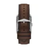Carraway Dreizeigeruhr mit braunem Lederarmband Carraway Dreizeigeruhr mit braunem Lederarmband