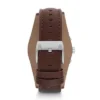 Coachman Chronograph Braune Lederuhr