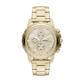 Dean Chronograph Goldfarbene Edelstahluhr