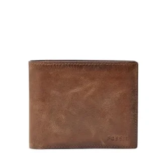 Derrick RFID Große Münztasche Bifold