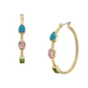 Die Good Luck Collection Goldfarbene Edelstahl-Creolen