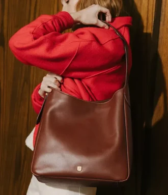 Dillon Leder-Hobo-Tasche