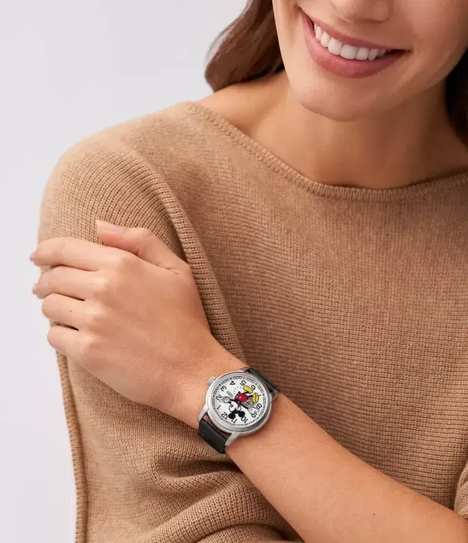Disney Fossil Sonderedition Klassische Disney Mickey Mouse Uhr