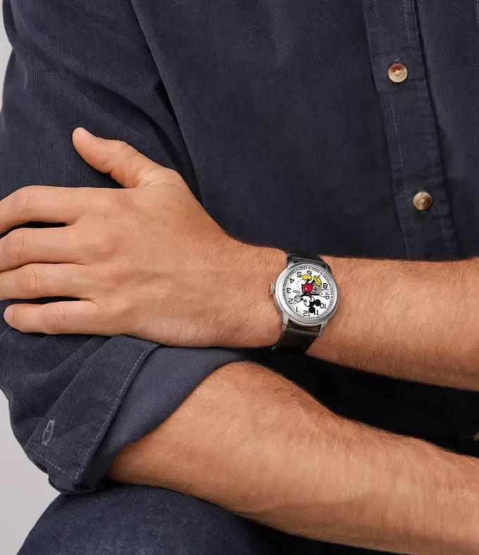 Disney Fossil Sonderedition Klassische Disney Mickey Mouse Uhr