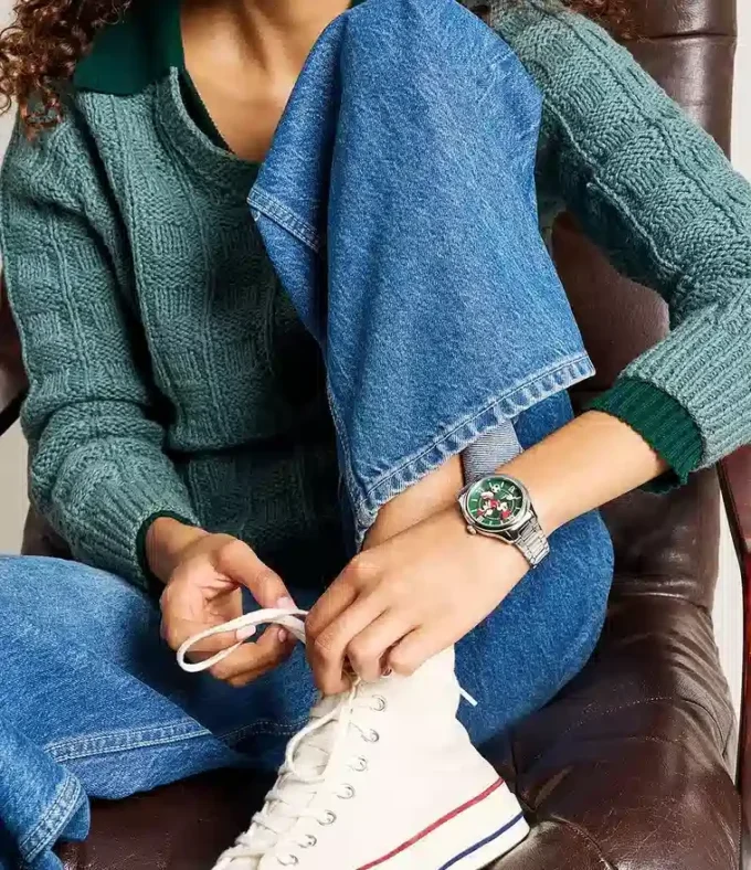 Disney x Fossil Limited Edition Minnie Mouse Fußballuhr