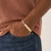 Ellis Armband aus goldfarbenem Edelstahl