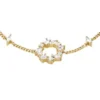 Ellis Armband aus goldfarbenem Messing mit gemischten Formen