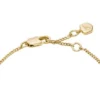 Ellis Armband aus goldfarbenem Messing mit gemischten Formen