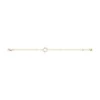Ellis Armband aus goldfarbenem Messing mit gemischten Formen