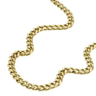 Ellis Core Chains Goldfarbene Edelstahl-Kettenhalskette