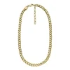 Ellis Core Chains Goldfarbene Edelstahl-Kettenhalskette