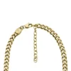 Ellis Core Chains Goldfarbene Edelstahl-Kettenhalskette