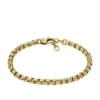 Ellis Core Chains Goldfarbenes Edelstahl-Kettenarmband Ellis Core Chains Goldfarbenes Edelstahl-Kettenarmband