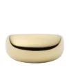 Ellis Domed Collection Goldfarbener Edelstahl-Bandring