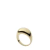 Ellis Domed Collection Goldfarbener Edelstahl-Bandring