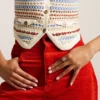 Ellis Domed Collection Zweifarbiger Edelstahl-Stapelring