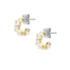 Ellis Ohrringe aus goldfarbenem Messing in verschiedenen Formen Ellis Ohrringe aus goldfarbenem Messing in verschiedenen Formen